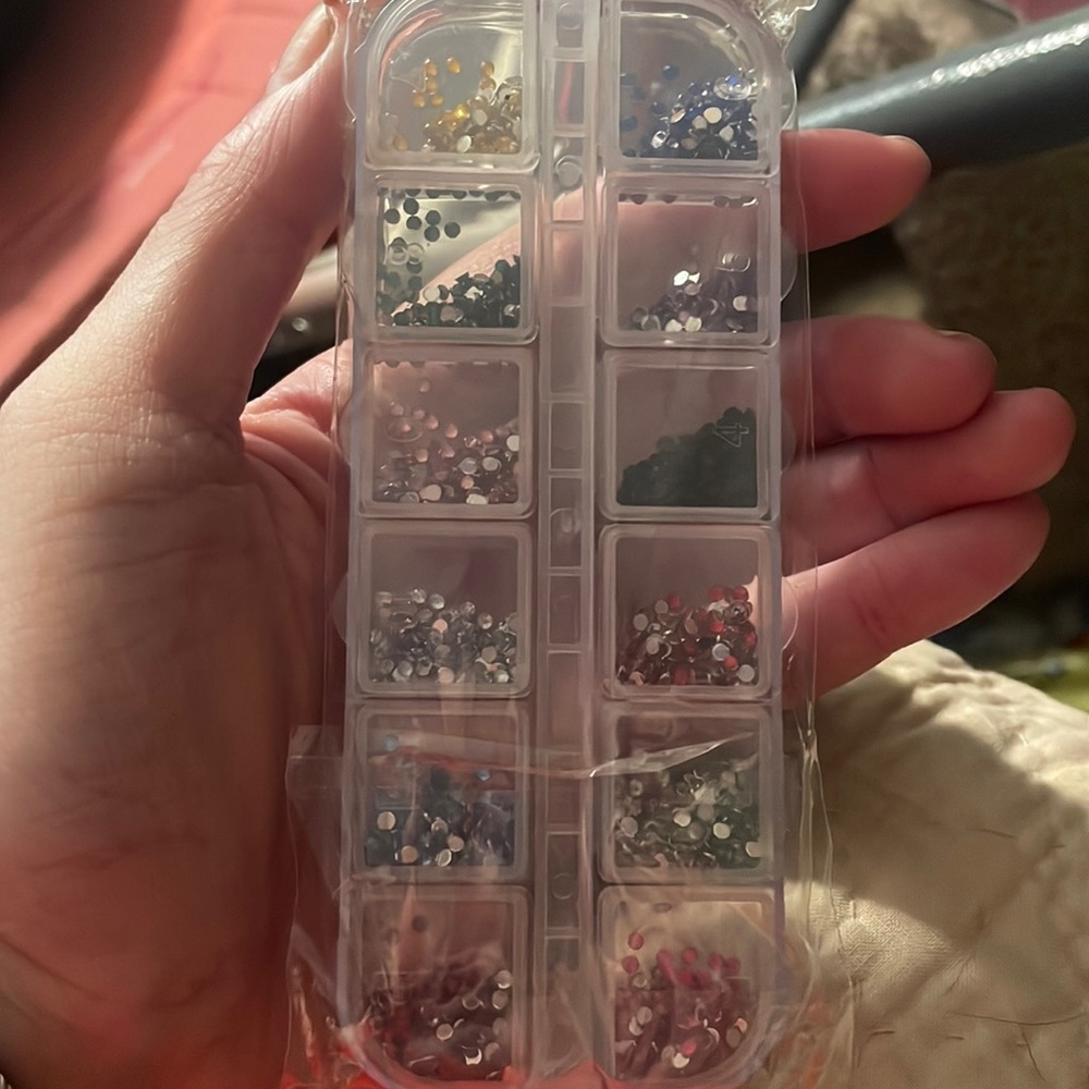 Multicolor Nail jewels
